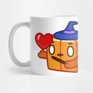 The square pumpkin is the magician of love Mug